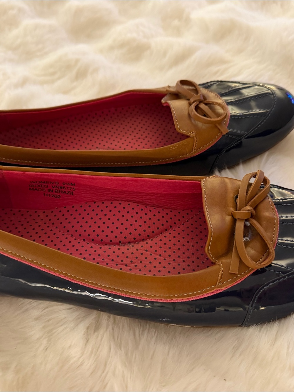 L.L. Coastal Rain Skimmers Navy 9.5 - Picture 3 of 6